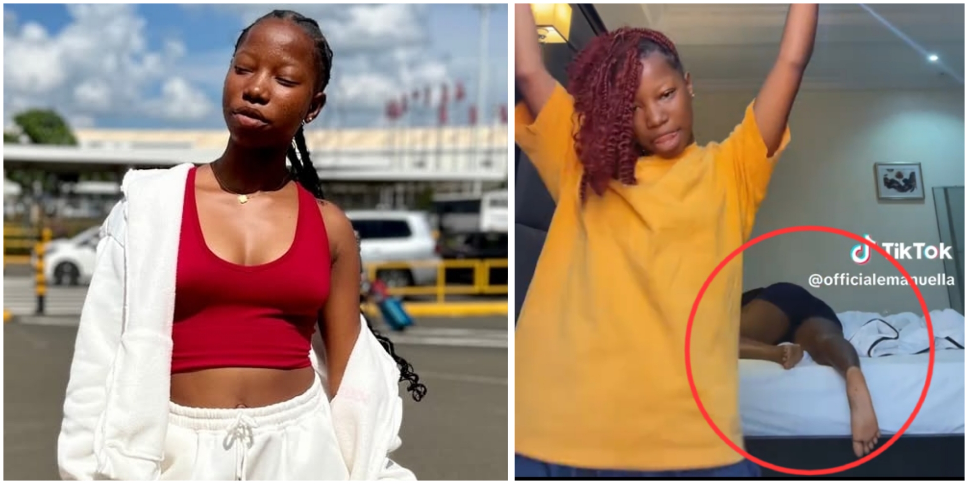 Emmanuella reacts to claim of being lodged in hotel by man following viral bedroom video