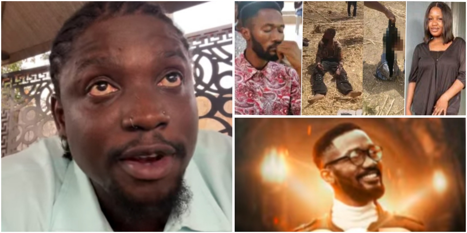 Verydarkman reacts to viral report of gospel singer beheading girlfriend in Abuja -VIDEO