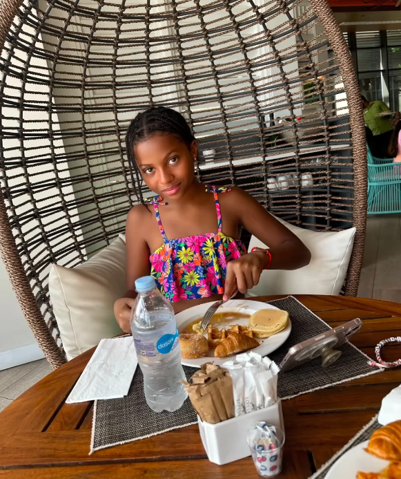 “Our heart, joy, and blessing” – Lola  Okoye pens touching note to daughter on her 12th birthday