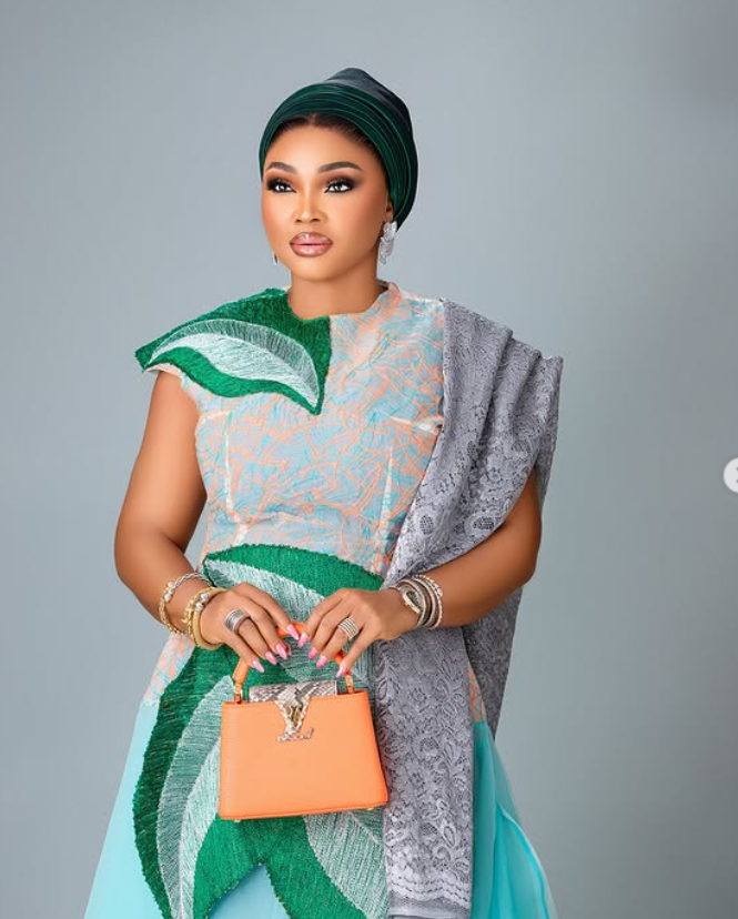  Mercy Aigbe clebrates Kazim Adeoti on his birthday