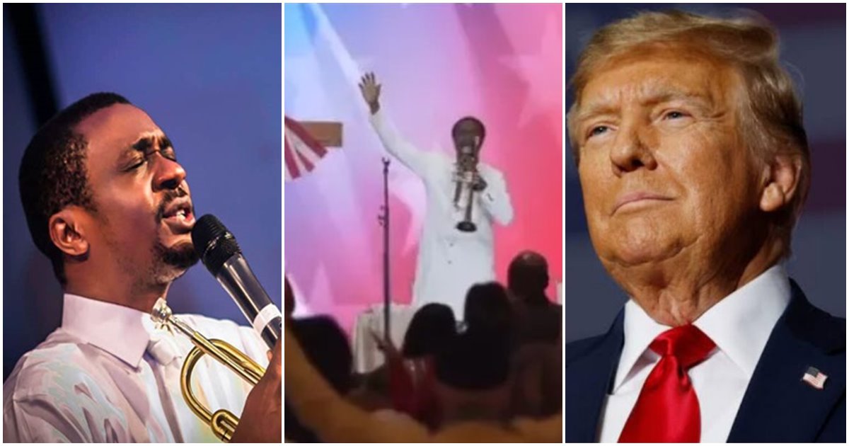 Nathaniel Bassey breaks silence following powerful ministration at Trump’s inauguration