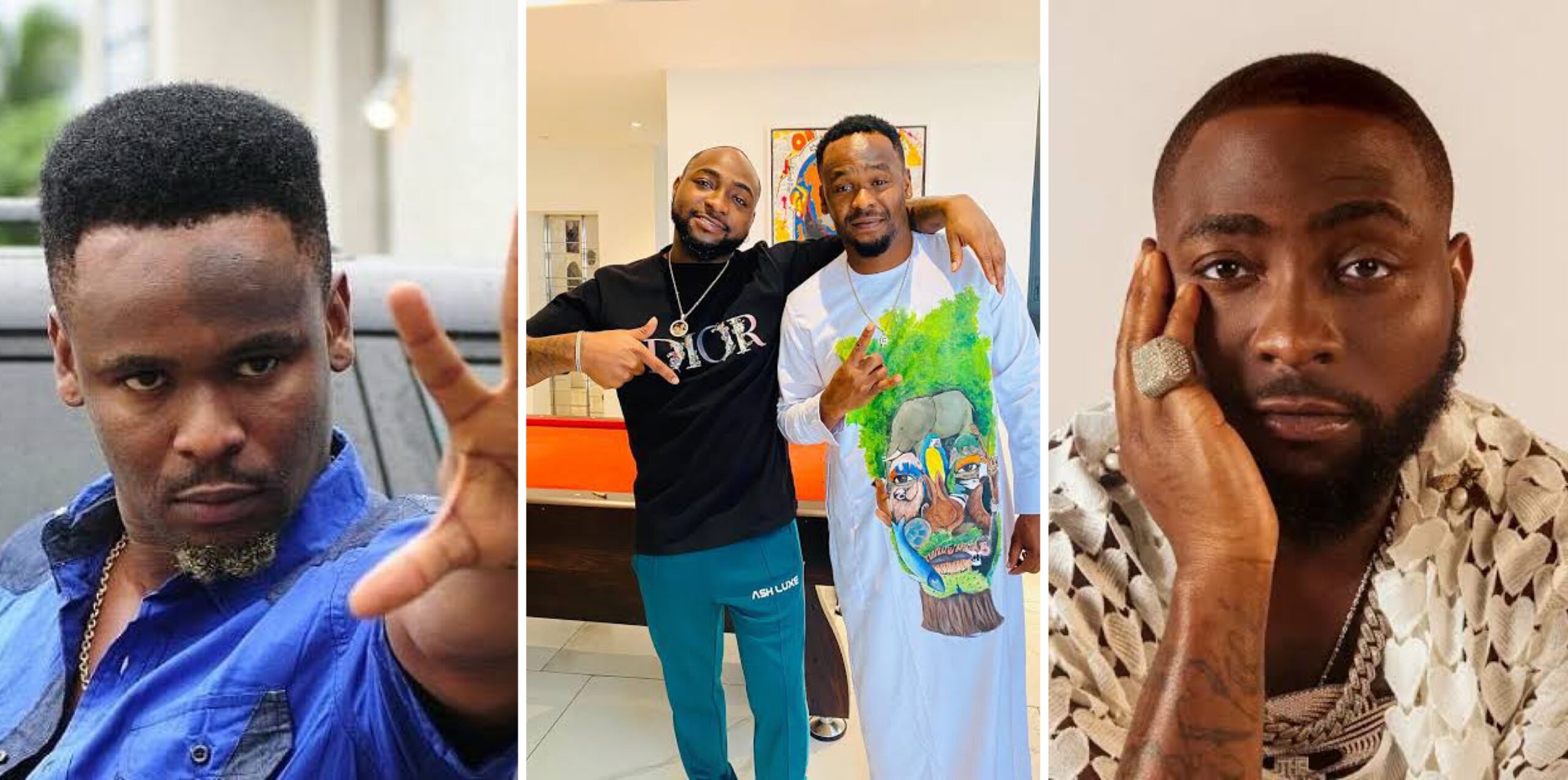 Davido is not a human being – Zubby Michael