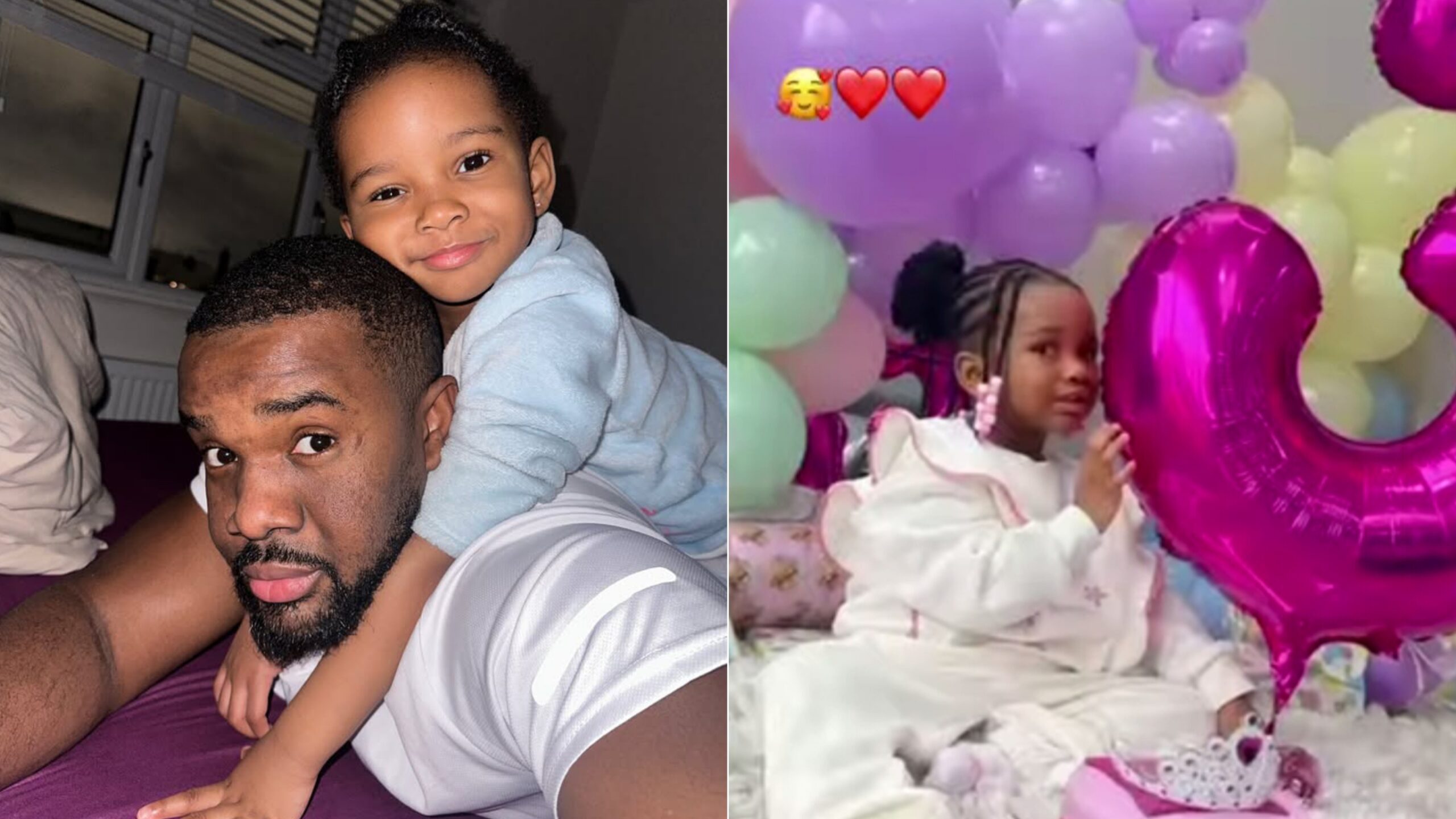 Williams Uchemba showers daughter with prayers on birthday