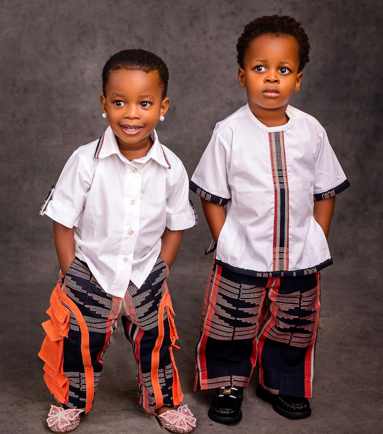 Seyi Edun celebrates hubby Adeniyi Johnson, their twins on joint birthday anniversary