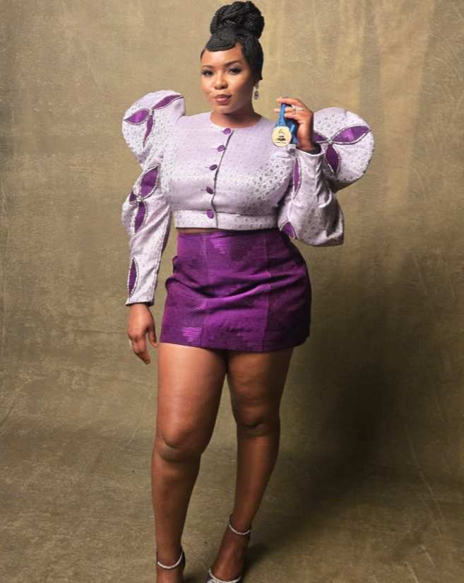 "You deserve it all" - Yemi Alade receives Grammy medal