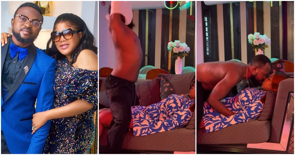 Toyin Abraham ‘rages’ over bedroom video of husband, Kolawole Ajeyemi and Bakare Zhainab