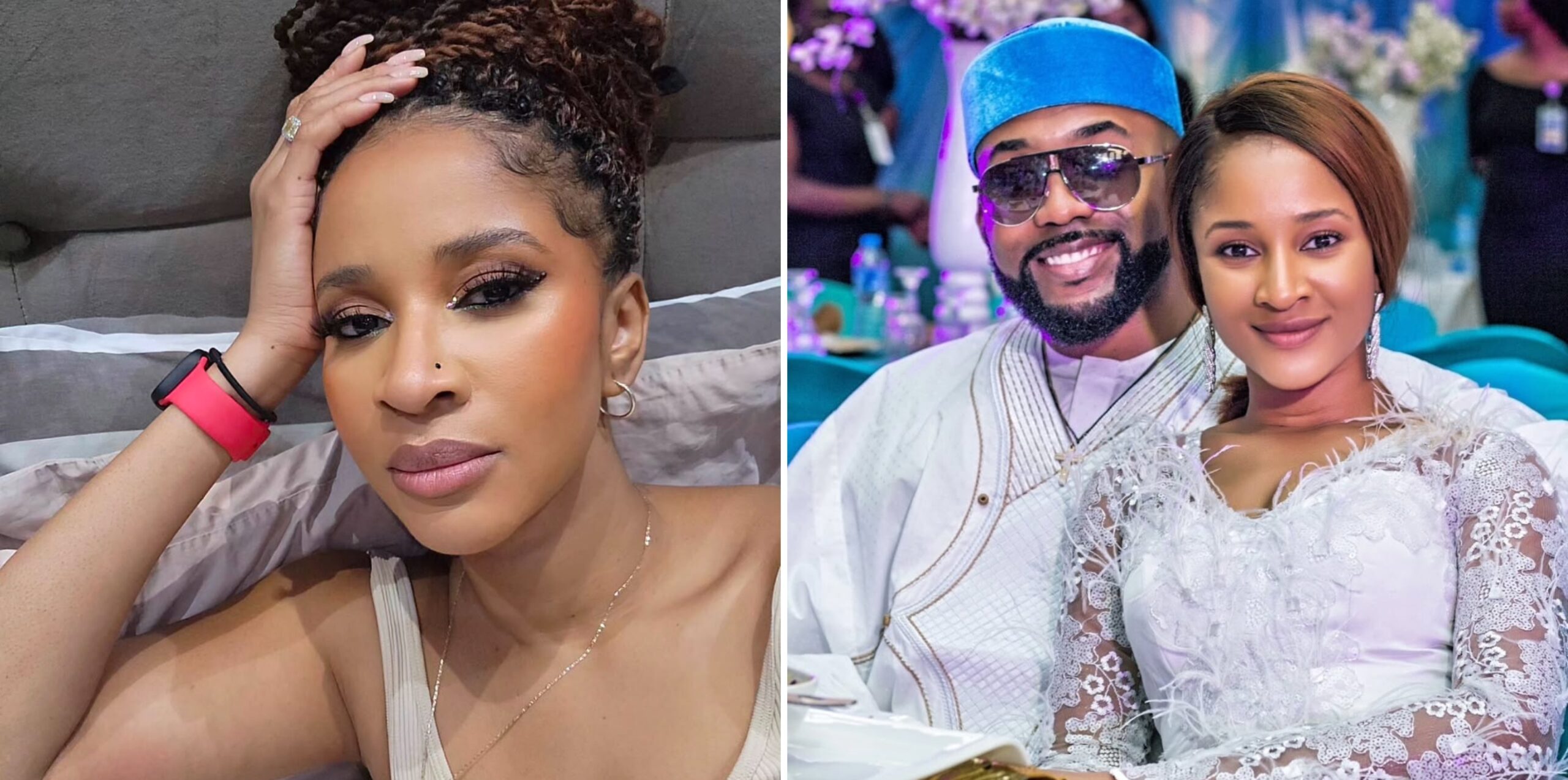 Adesua Etomi shares battle with hyperemesis, Banky W’s cancerous tumor, emergency CS