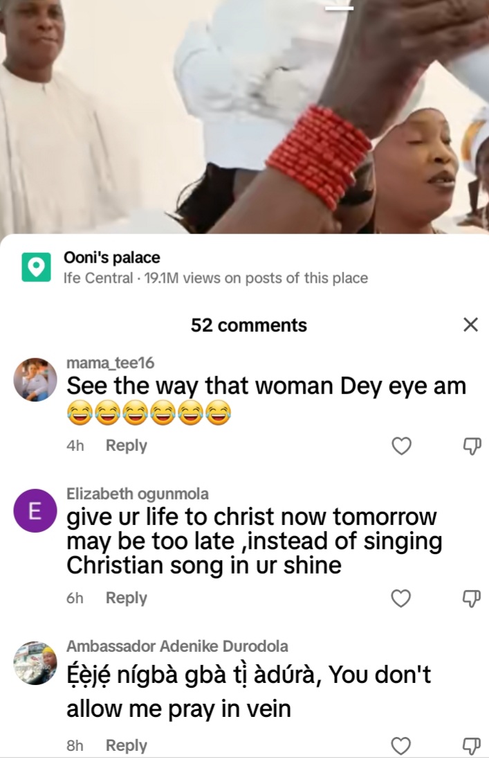 Ooni’s queen, Olori Ashley’s unusual rendition in new video sparks surprise