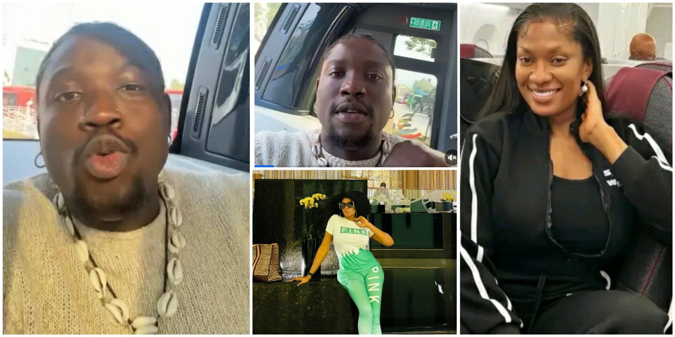 Verydarkman spotted in self-driving bus, May Edochie shares hotel view