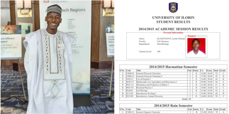 Nigerian man overcomes personal tragedy, achieves first-class honors in Microbiology