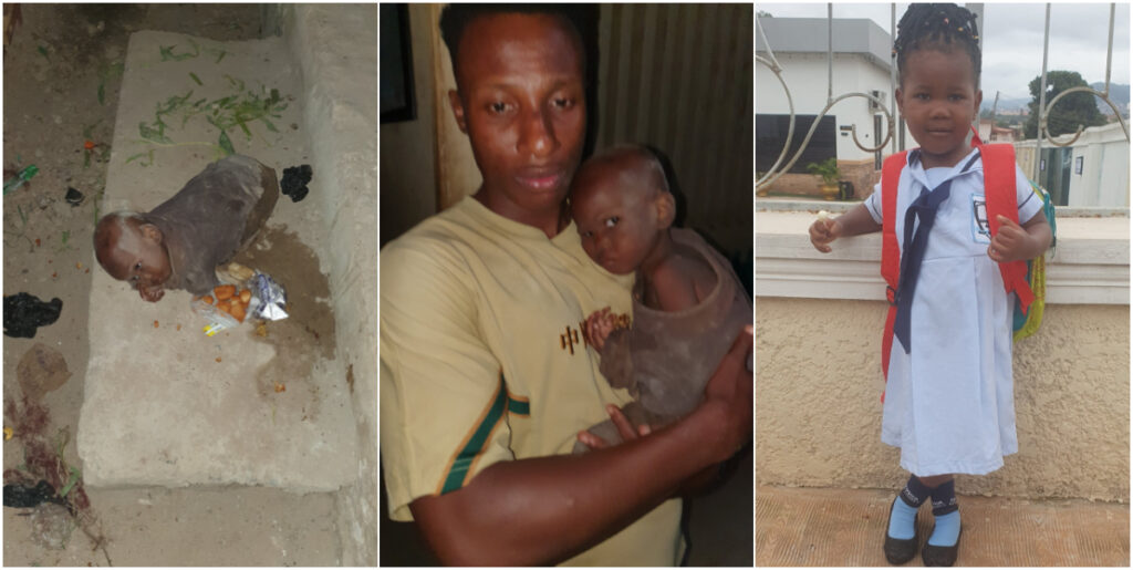 Nigerian man rescues abandoned baby, provides heartwarming Update