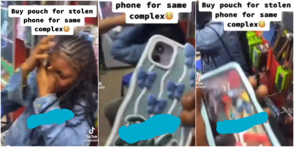 Lady assaulted after allegedly stealing iPhone, caught purchasing accessories at same complex