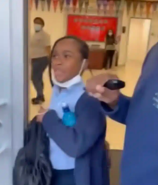 Father wrongly imprisoned for years surprises daughter at school