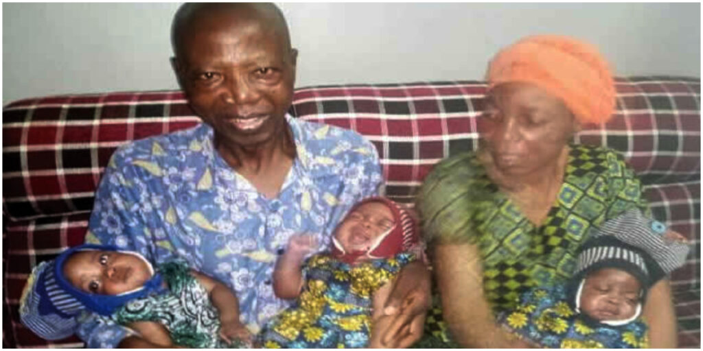 Nigerian couple appeals for help after welcoming triplets