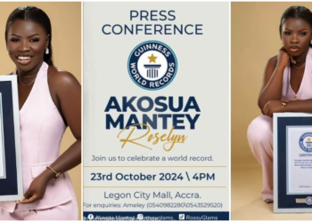 Ghanaian lady sets new Guinness World Record for longest makeup marathon