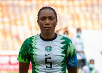 Onome Ebi, captain of the Super Falcons