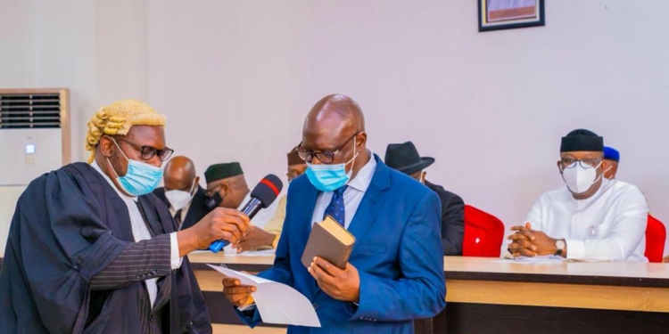 Ekiti CJ hospitalised as office collapses