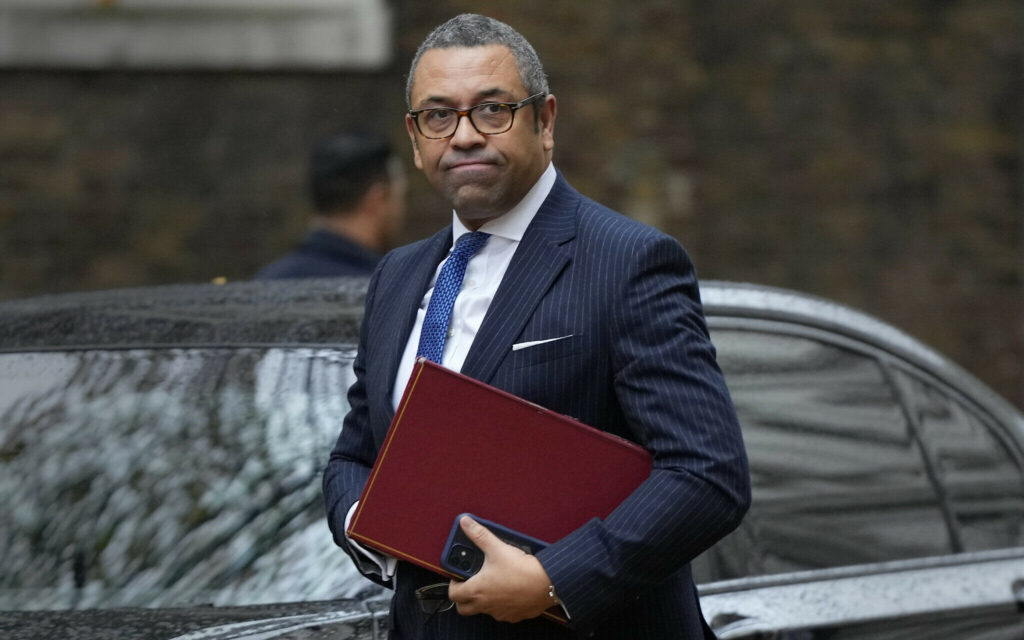 UK’s Foreign Secretary, James Cleverly.