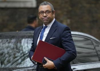 UK’s Foreign Secretary, James Cleverly.