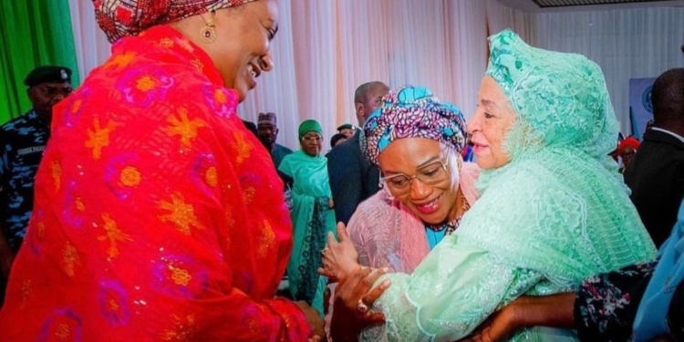 wife of former military Head of State late Gen. Sani Abacha