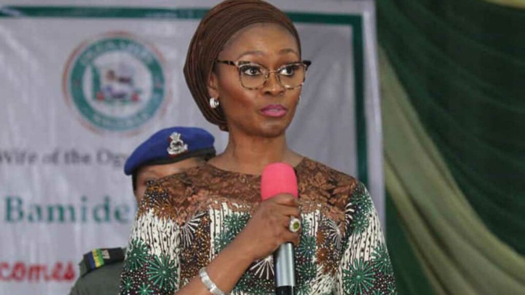 Mrs. Bamidele Abiodun, wife of Ogun State Governor