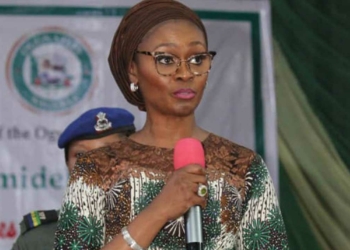 Mrs. Bamidele Abiodun, wife of Ogun State Governor