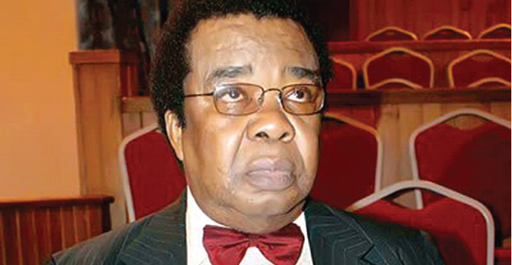 Bolaji Akinyemi, Nigeria's former External Affairs Minister and Professor of Political Science