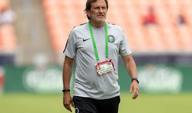 Randy Waldrum, coach of the Super Falcons