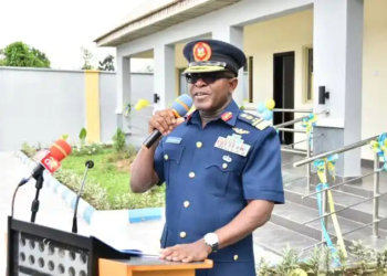 Air Marshal Hassan Bala Abubakar, Chief of the Air Staff,