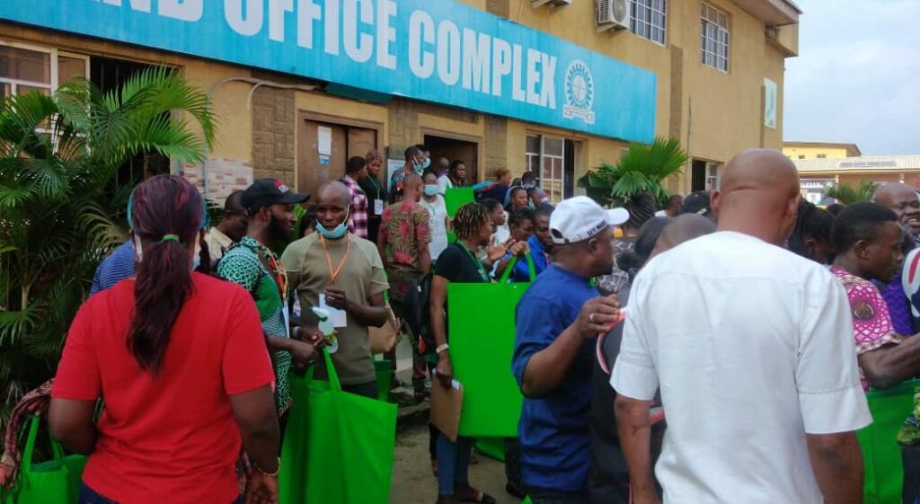 File Photo: Voting in Surulere. (PHOTO CREDIT: Oluwakemi Adelagun)