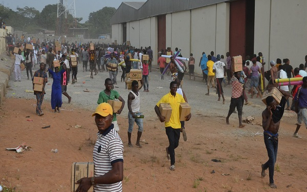 Abuja Warehouse Looting