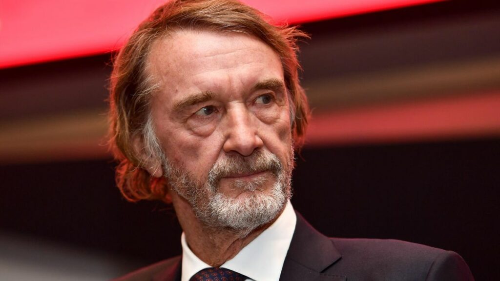 Manchester United co-owner Sir Jim Ratcliffe