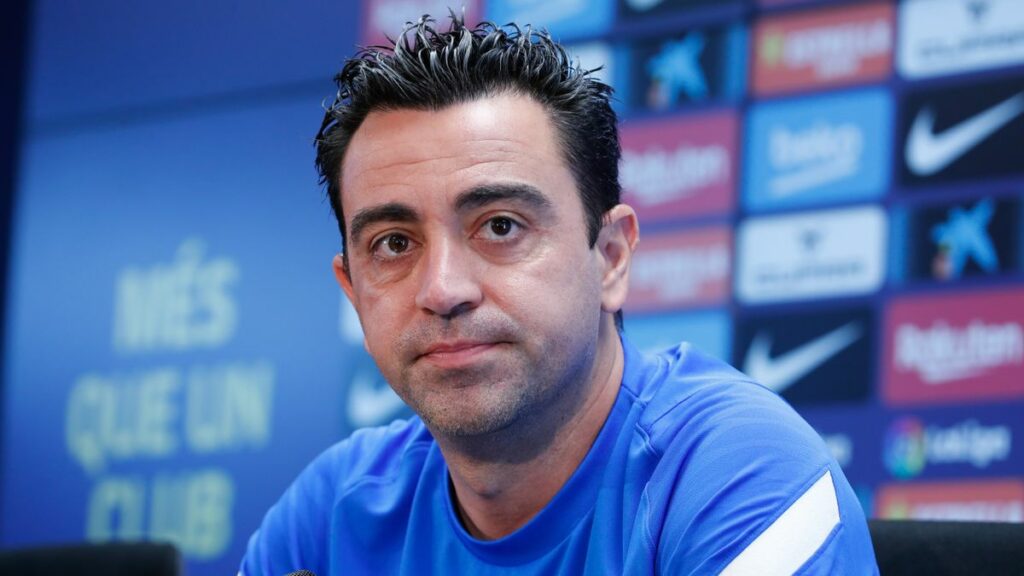 Barcelona coach Xavi Hernandez