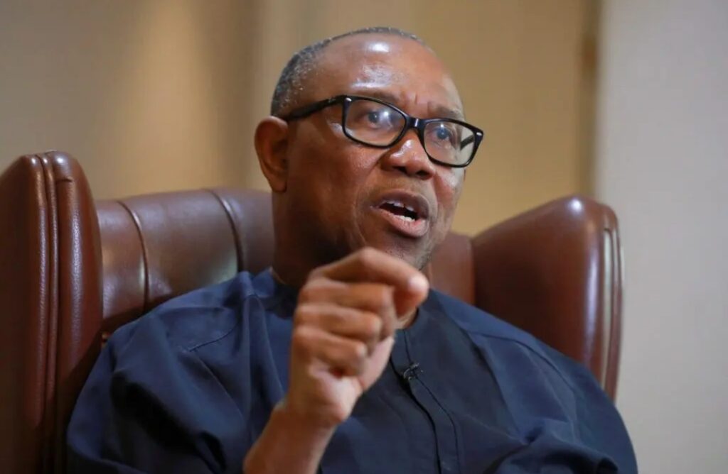 Peter Obi, presidential candidate of the Labour party in the 2023 elections