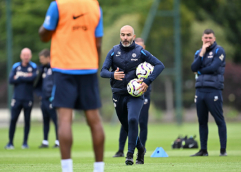 Chelsea manager Enzo Maresca