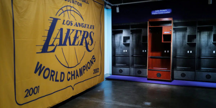 Kobe Bryant locker