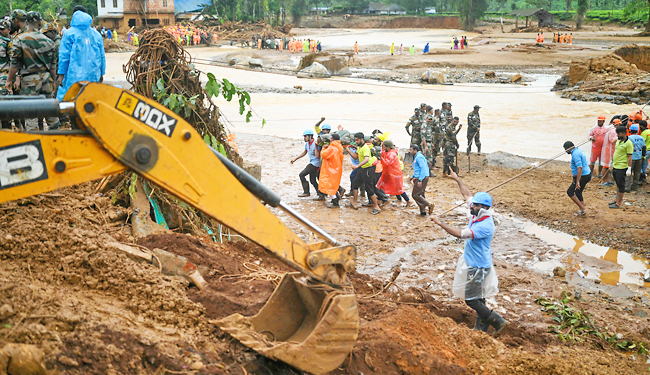 India Landslide