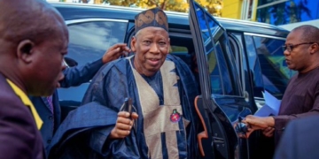 National Chairman of the All Progressives Congress (APC), Alhaji Abdullahi Ganduje