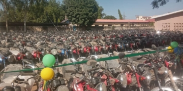 1,000 units of motorcycles