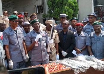 Ammunition Concealed In Sacks Of Garri