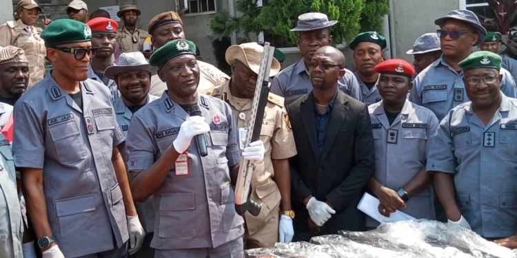 Ammunition Concealed In Sacks Of Garri