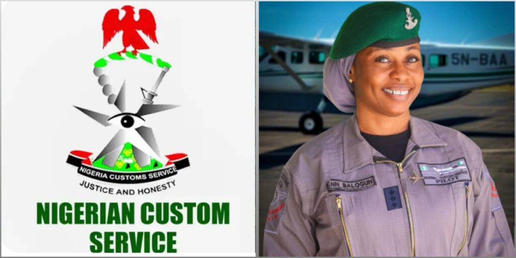 Nigeria Customs celebrates Olanike Balogun as its first female pilot