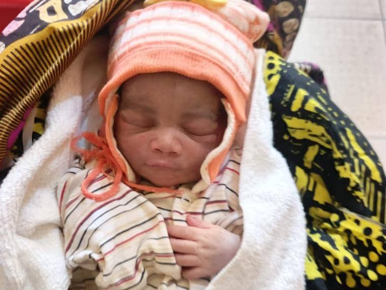 The new born baby | Credit: FCT police command on X