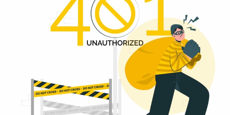 401 Unauthorized Error