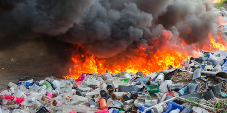 Why burning of plastics is illegal