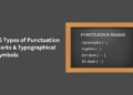 35 Types of Punctuation Marks & Typographical Symbols