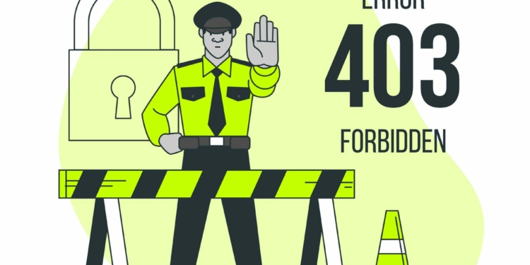 How to Fix a 403 Forbidden Error