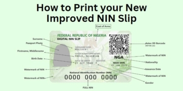 How To Print Your New Improved NIN Slip » PIECE — WITHIN NIGERIA