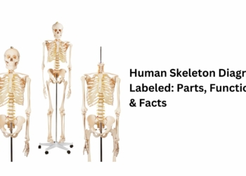 Human Skeleton Diagram Labeled: Parts, Functions & Facts