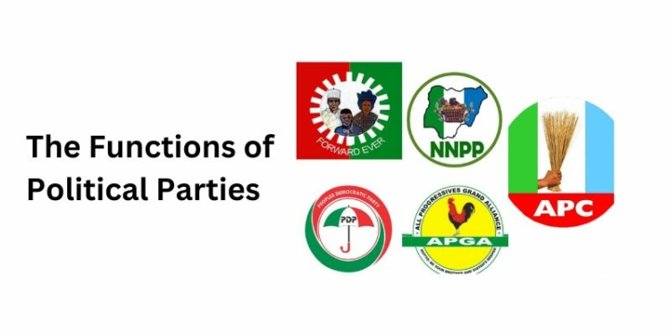 The Functions of Political Parties